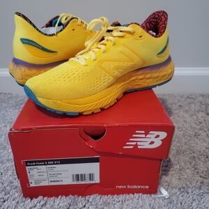 New Balance Kids Yellow Sneakers